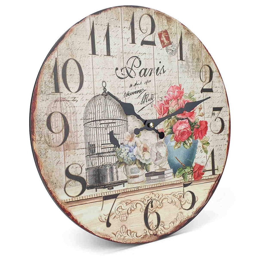 Victory Adalene Paris Wall Clock 34cm CBA 423C 1