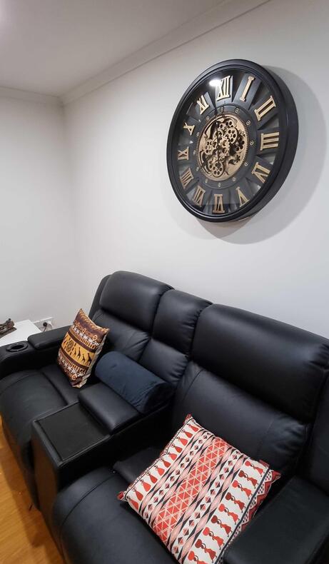 Large Wall Clock Customer Photo 2